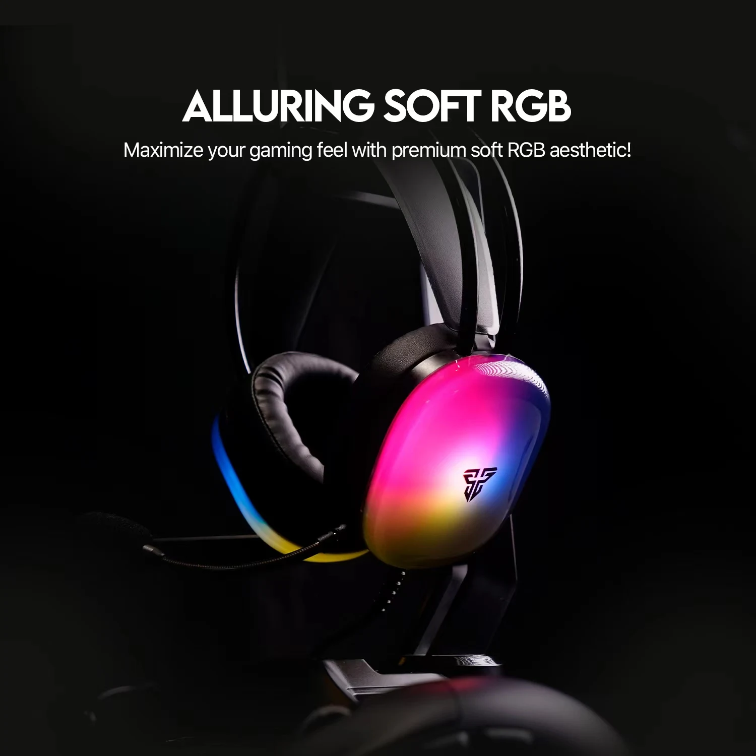 Fantech AURORA HG29 7.1 Wired Gaming Headset USB - Black