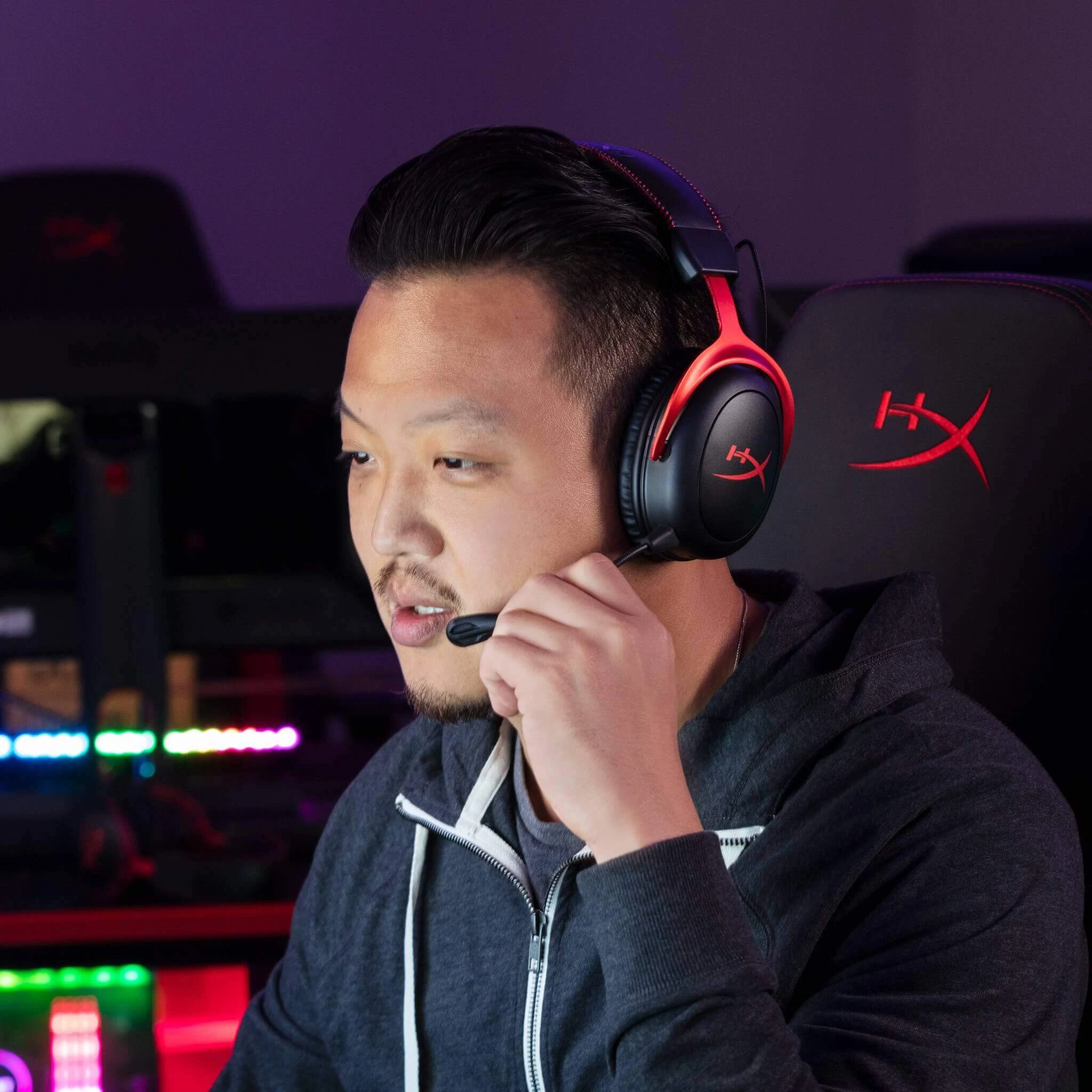 HyperX Cloud II Wired Gaming Headset - Black & Red