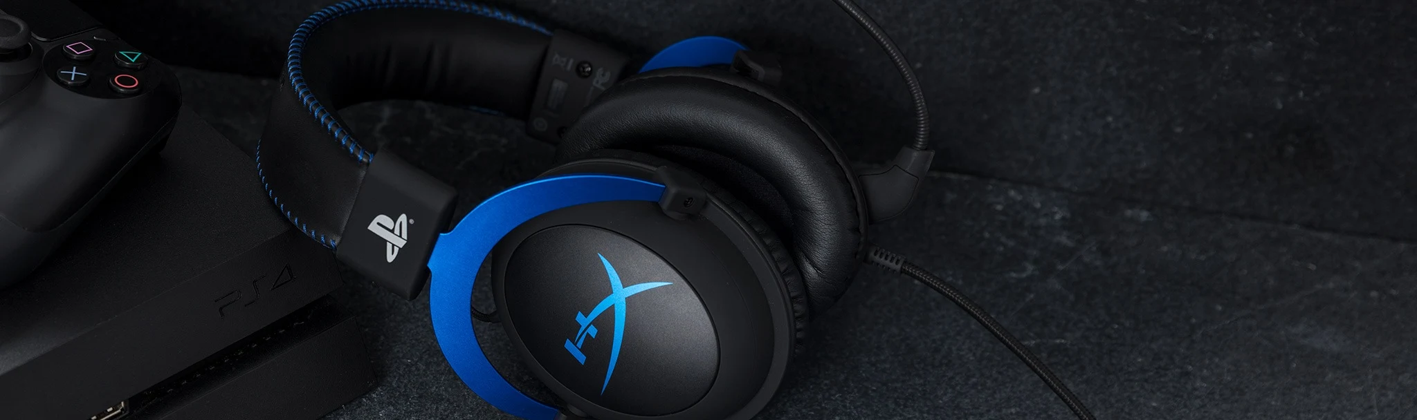 HyperX Cloud Gaming Wired Gaming Headphone for PS4 & PS5 - Blue