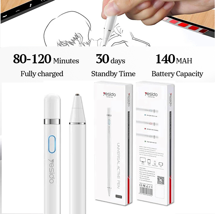 YESIDO ST05 140mAh battery stylus pen