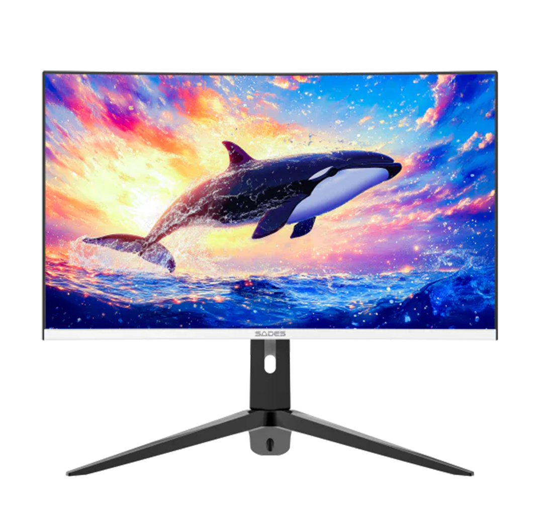 Sades KL-Whale SA-C01Q27W, QHD 180Hz Curved Gaming Monitor - White