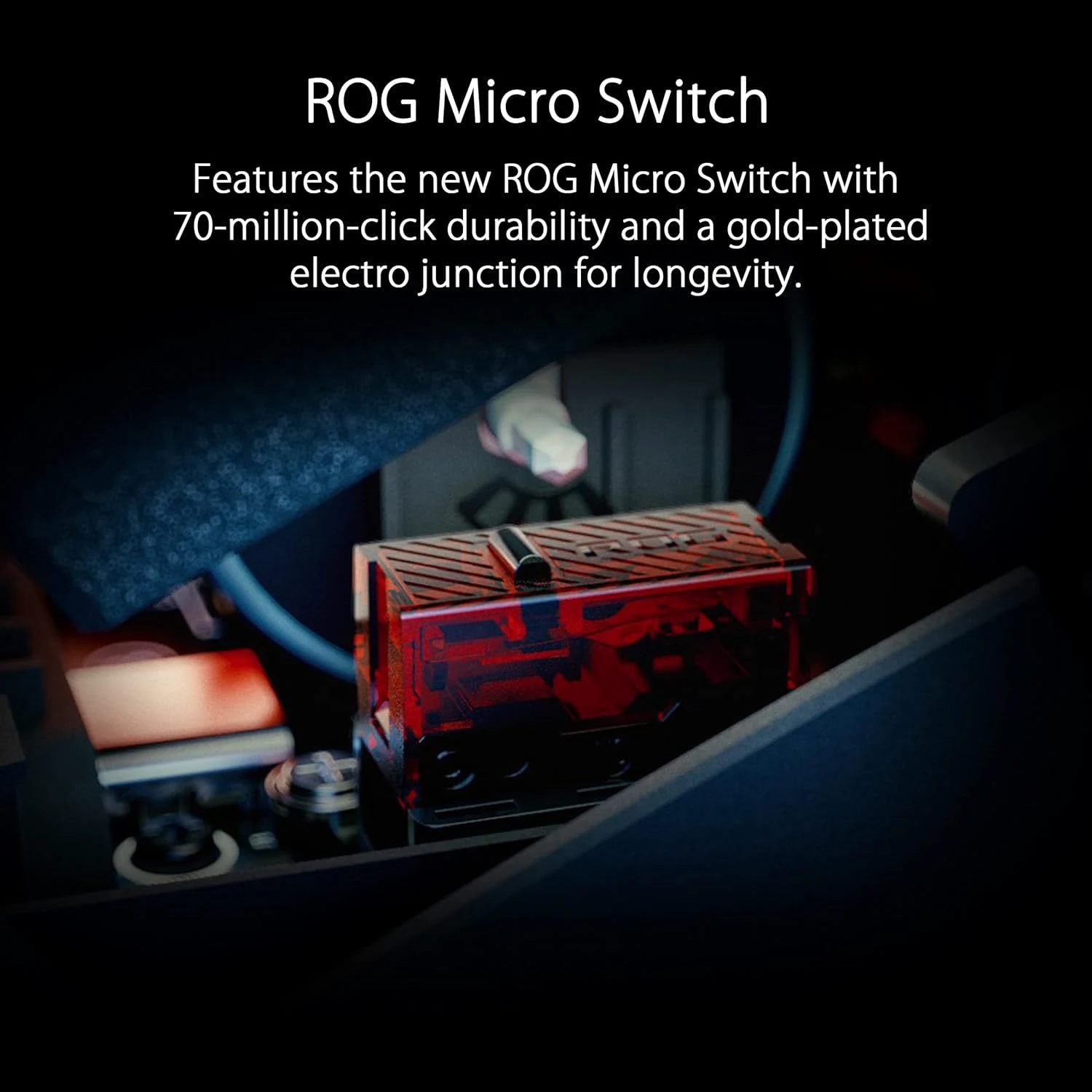 إيسوس روغ سبيثا إكس ماوس جيمينج لاسلكي – أسود - بدون ملصق