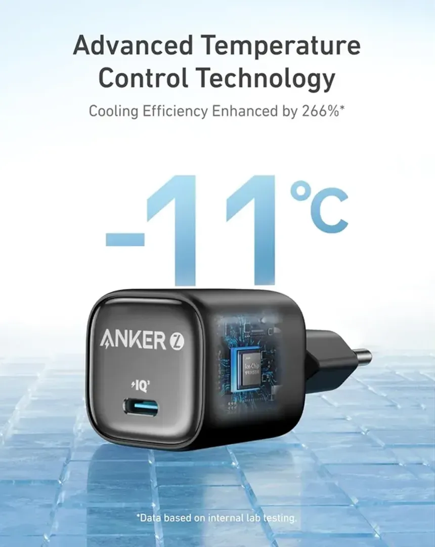 Anker Zolo Wall Charger Type-C - 30W - Black