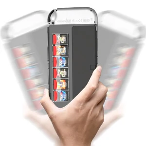 KASTWAVE Protective Case for Switch OLED Model with Game Card Storage