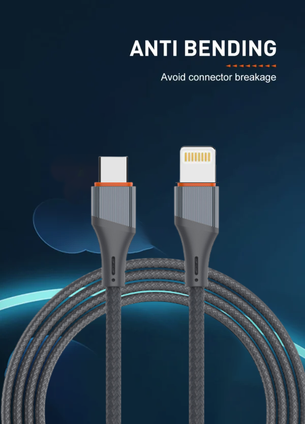 Ldnio LC641i Type-C To lightning 30W Charging Cable - 1M