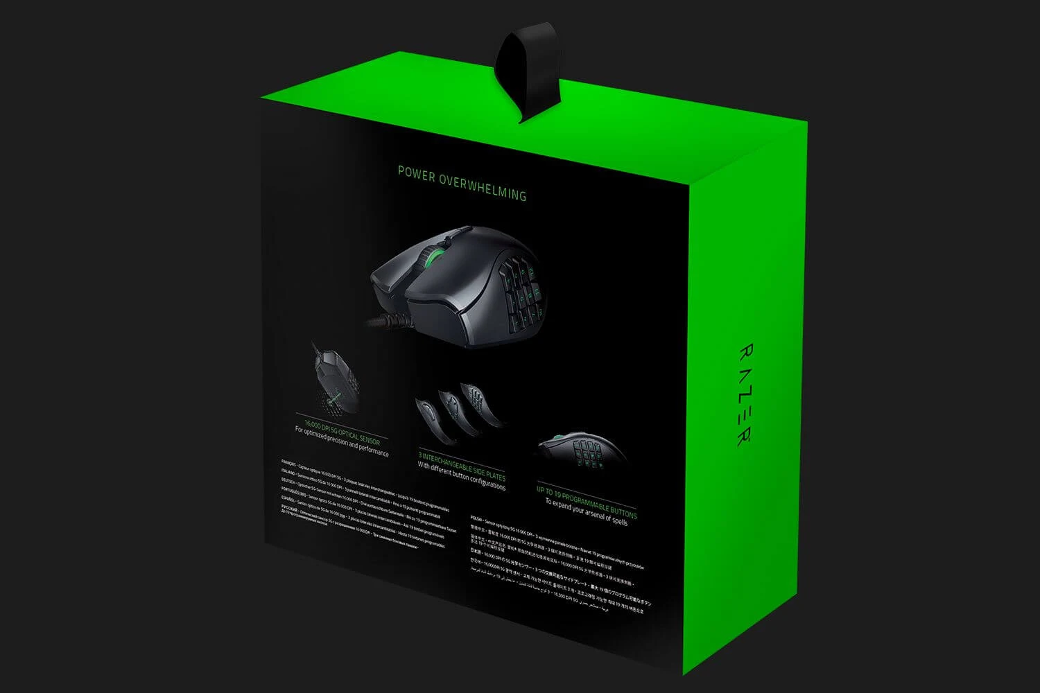 Razer Naga Trinity Wired Gaming Mouse