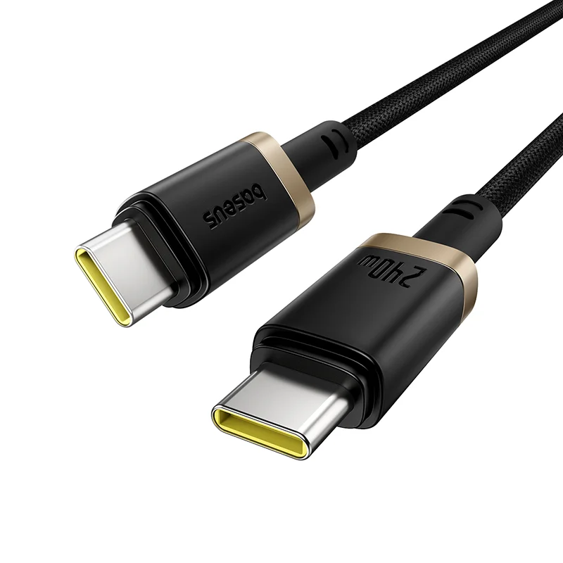 Baseus Dura USB-C to USB-C Cable 240W - 1M - Gold/Black