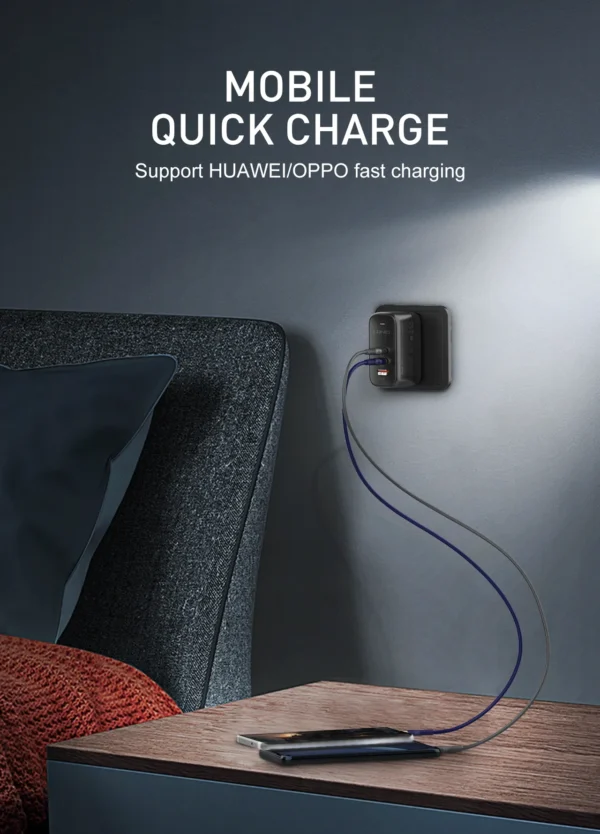 Ldnio LC642 Type-C To Type-C 65W Charging Cable - 2M - Dark Blue