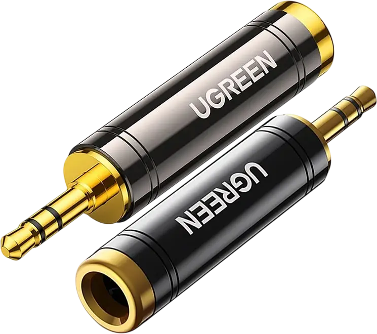 UGREEN AV168 3.5mm Male to 6.35mm Female