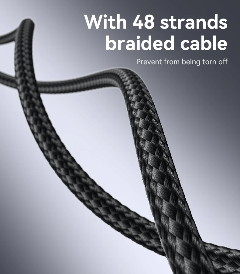 Yesido CA186 240W Type-C To Type-C Braided Data Cable 2M