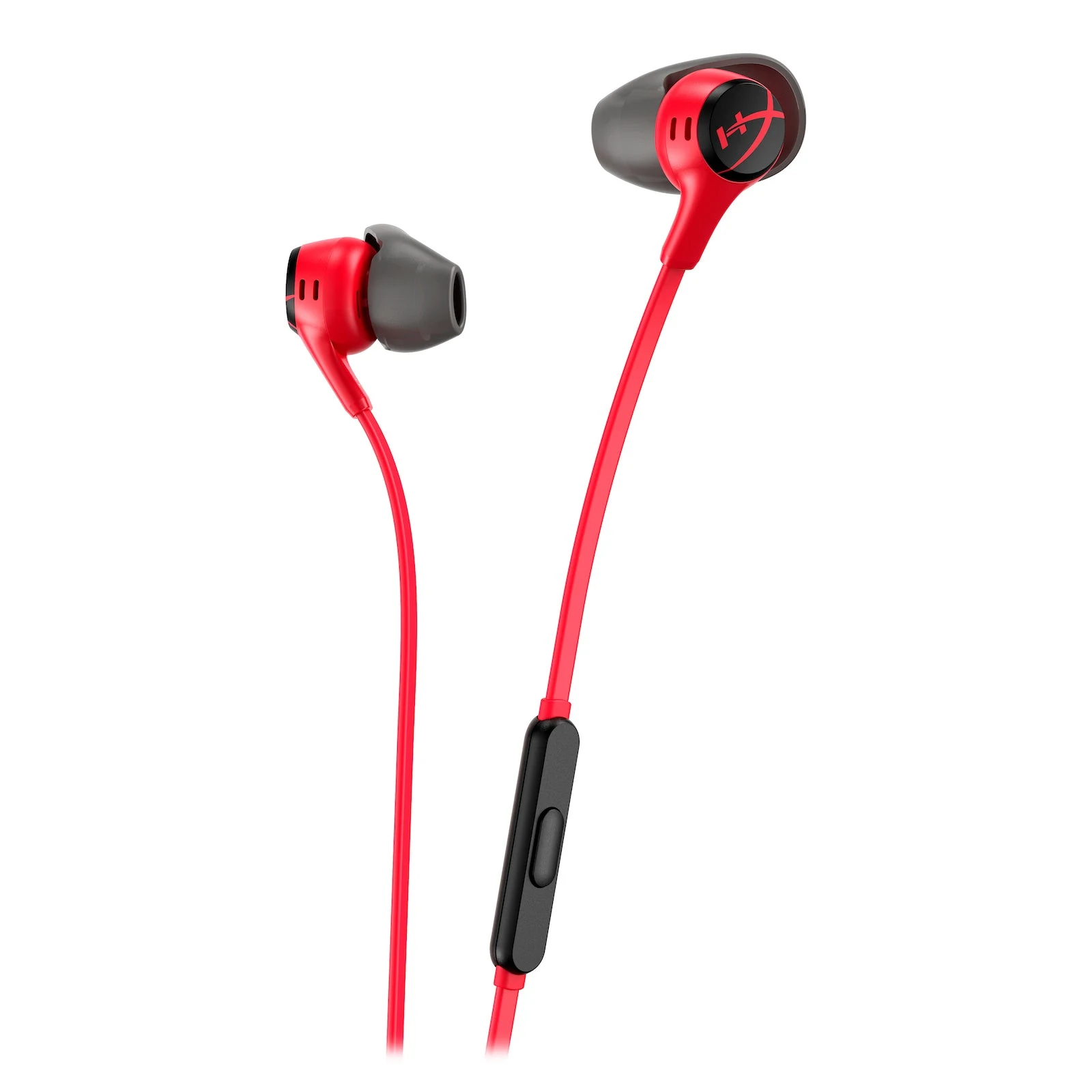 HyperX Cloud Earbuds II -Wired Gaming Earbuds - Red