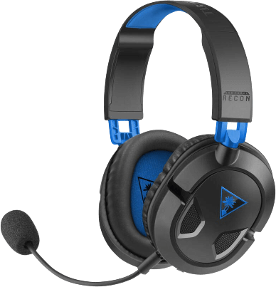 Turtle Beach Recon 50P Wired Gaming Headset - Black and Blue