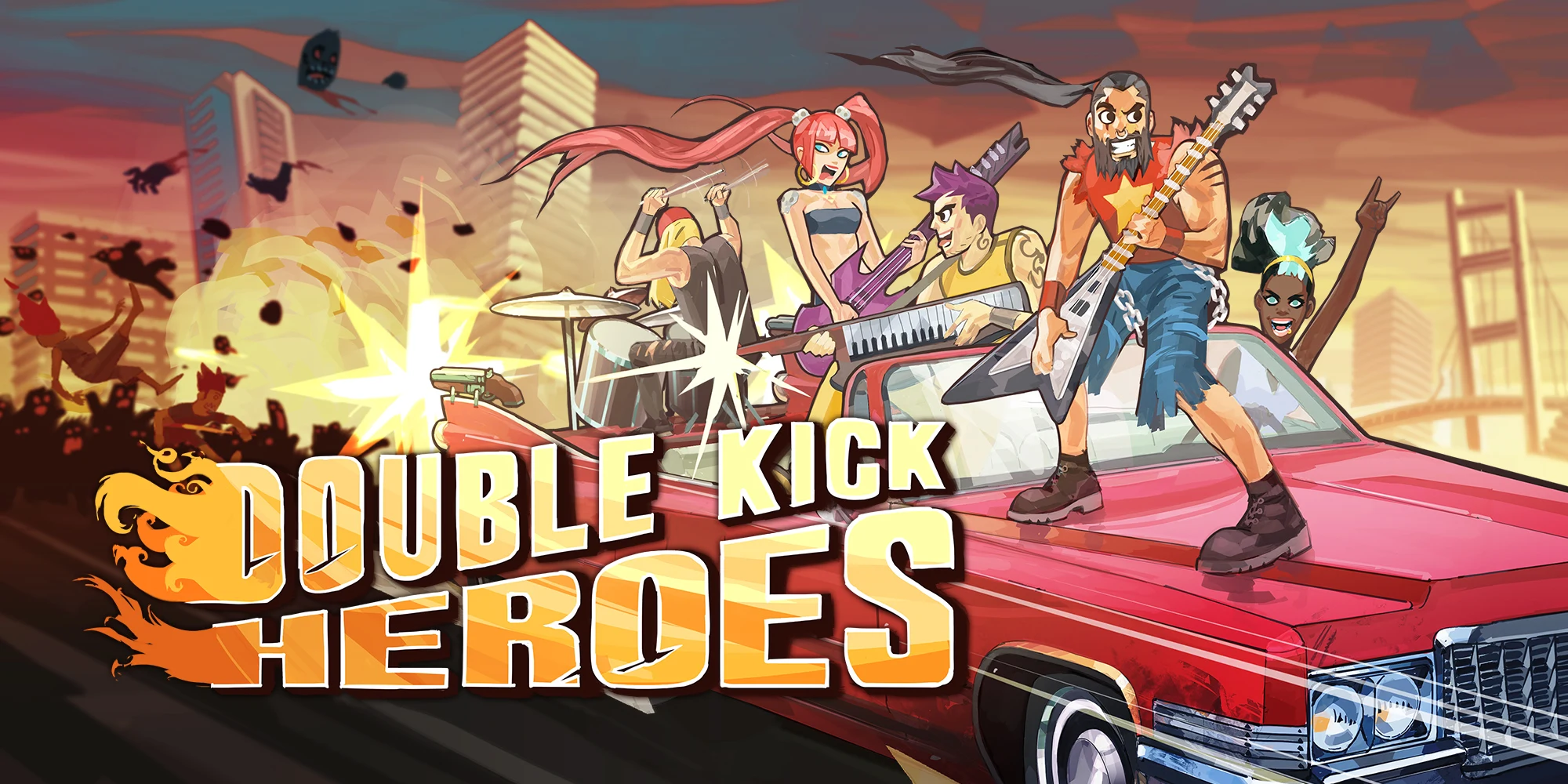 Double kick Heroes - Steelbook Edition - Nintendo Switch