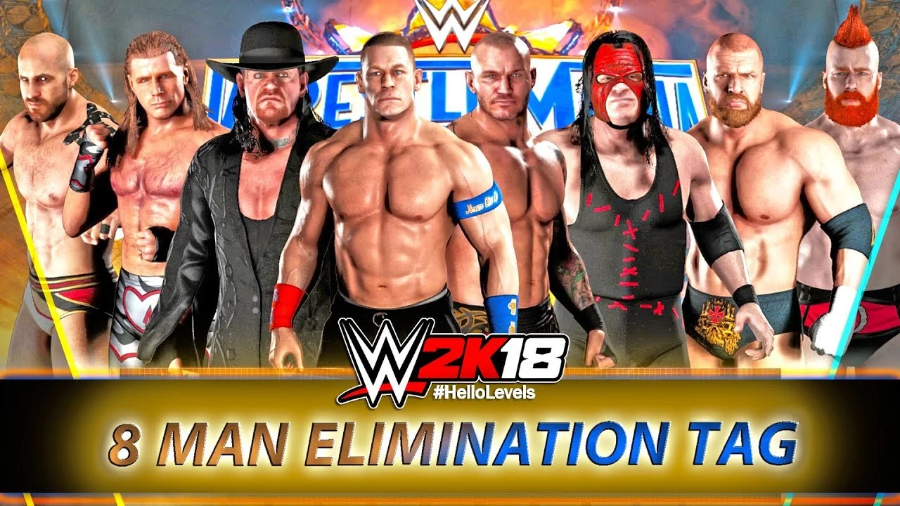 WWE 2K18 Standard Edition-PS4 -Used