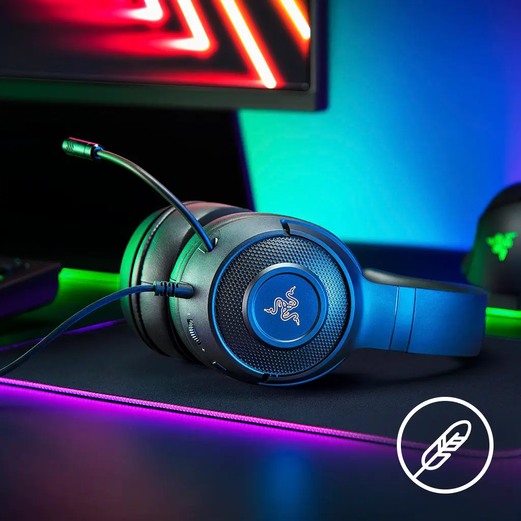 Razer Kraken V4 X RGB Wired Headset - Black