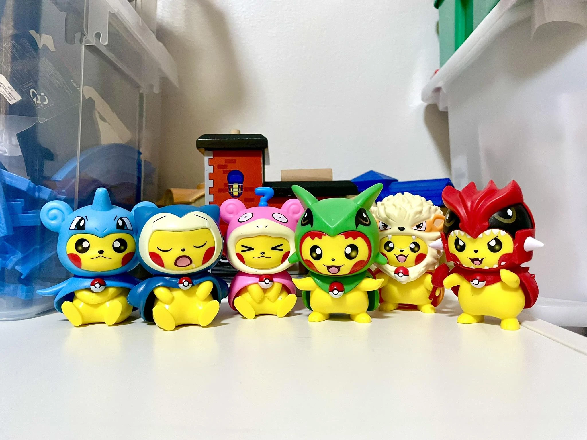 Pikachu Groudon Costume display idea