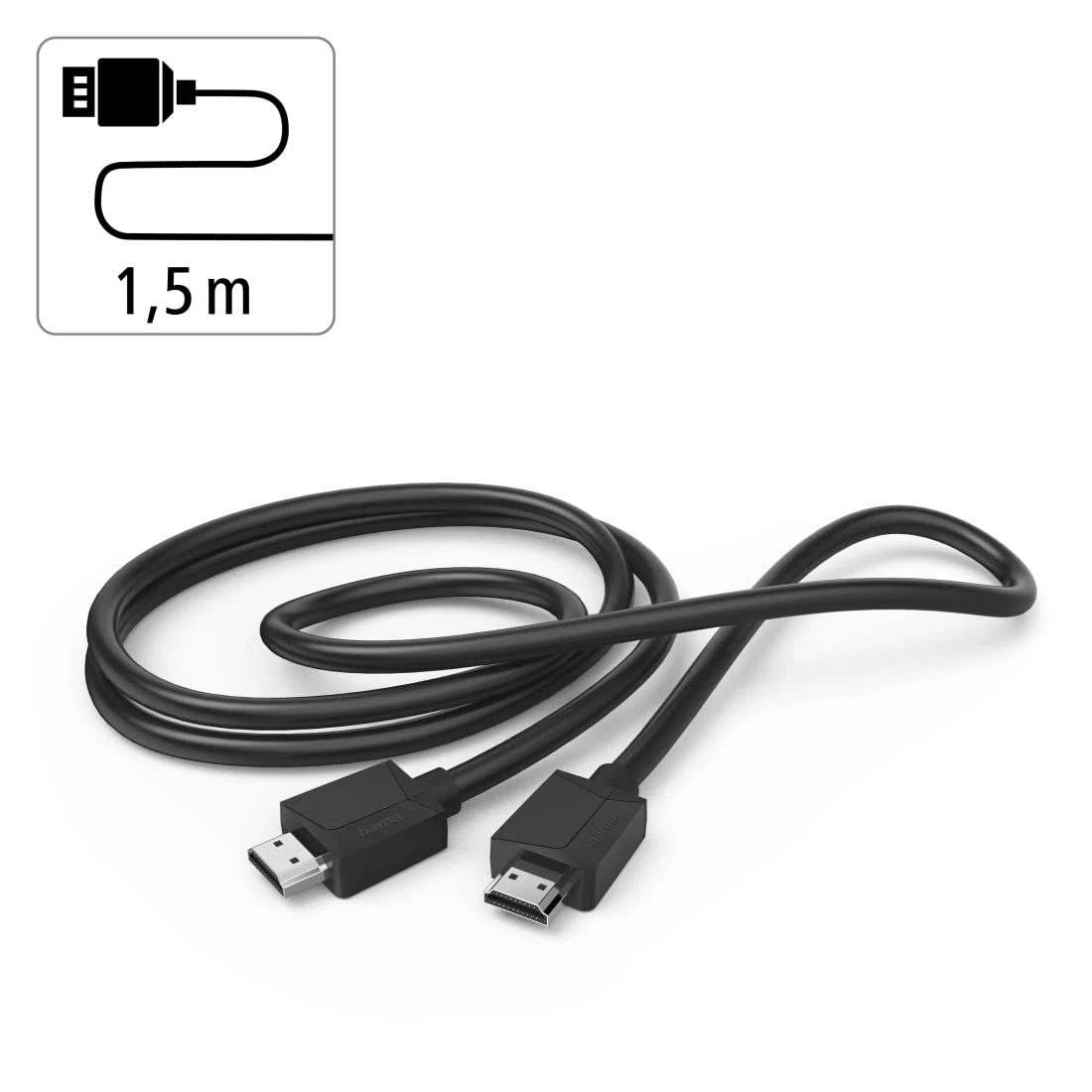 كابل هاما High-Speed HDMI مع Ethernet