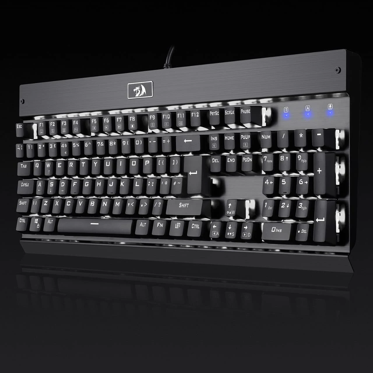 Redragon KG010-KN Wired Mechanical Gaming Keyboard Brown Switch - Black