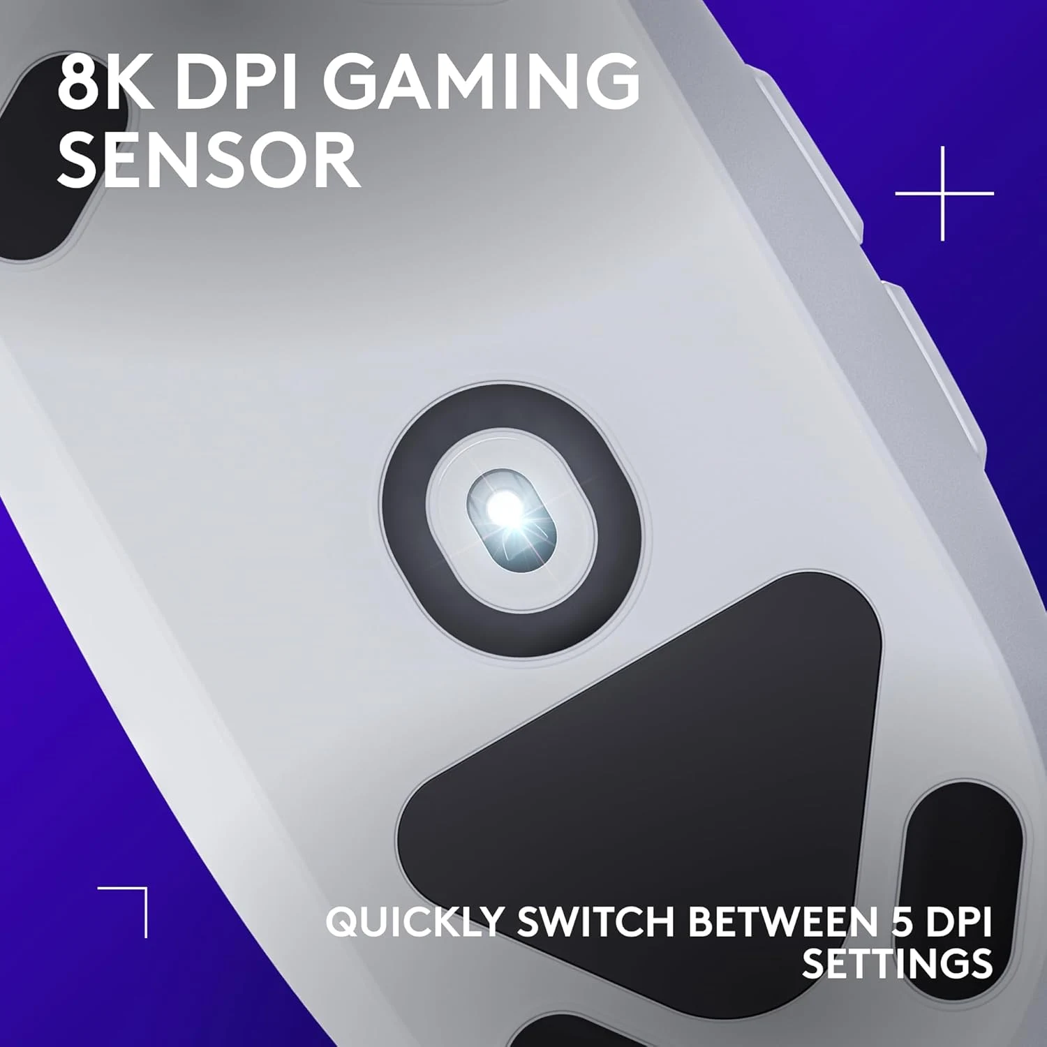 Logitech G203 Wired Gaming Mouse - white