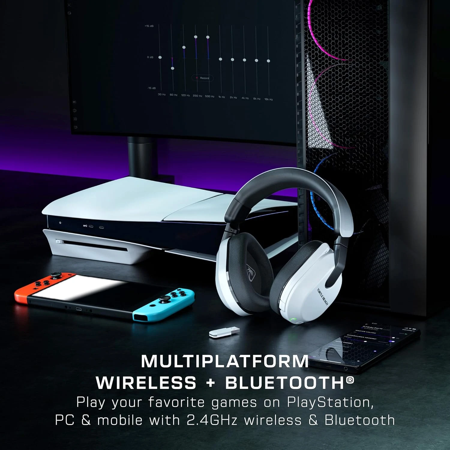 Turtle Beach Stealth 600 Gen 3 Wireless Gaming HeadSet for Playstation - White