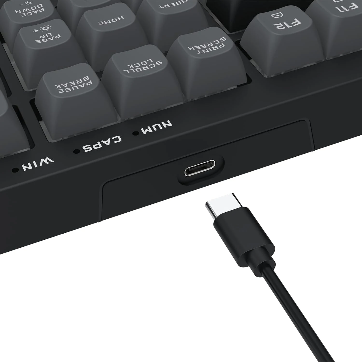 Redragon K518 CRUX RGB Membrane Wired Gaming Keyboard - Black