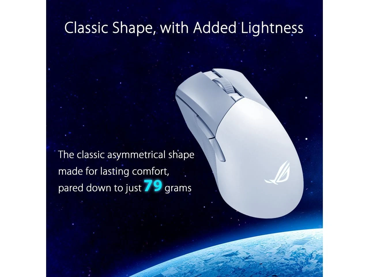 79g lightweight design