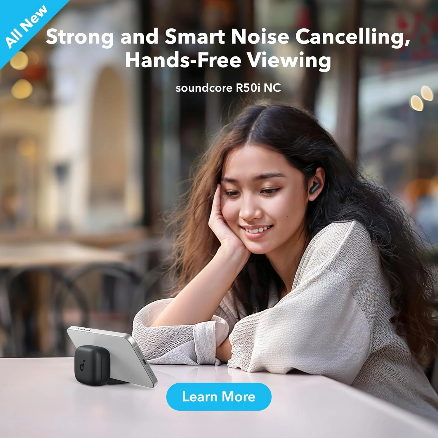 Anker Soundcore R50i NC Wireless Earbuds - Black