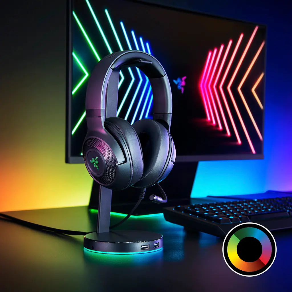 Razer Kraken V4 X RGB Wired Headset Black