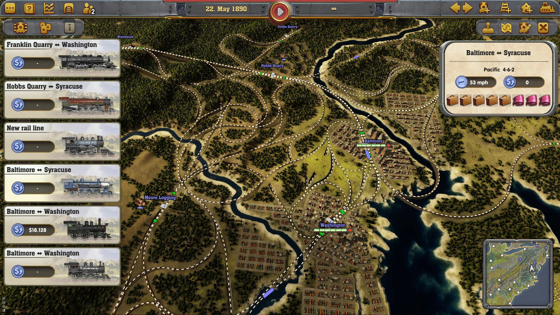 Railway Empire - PS4 - Used