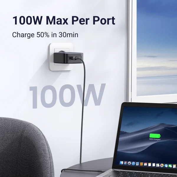 شاحن يوجرين 10375 Nexode بقوة 100W