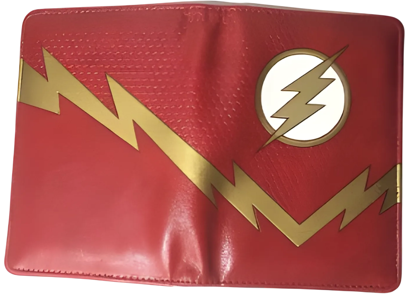 DC The Flash Lightning Bolt Logo Bi-Fold Wallet