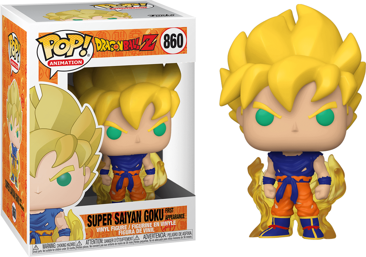 Funko Pop! Anime: Dragon Ball - Super Saiyan Goku (First Appearance) – image 3