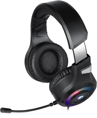 Zoook ZG-Cobra Wired RGB Gaming Headset - Black