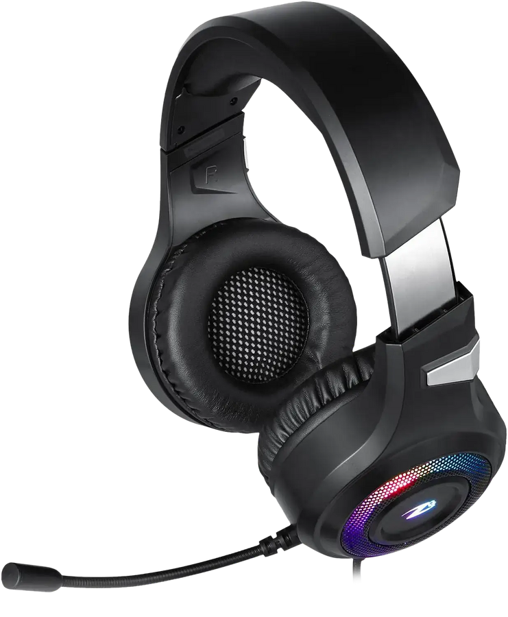 Zoook ZG-Cobra Wired RGB Gaming Headset - Black