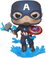 Funko Pop! Marvel Avengers Endgame - Captain America with Mjoinir (573) -  for sale in Egypt from Games2Egypt
