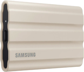 Samsung T7 Beige Shield Portable SSD - 1 TB -  for sale in Egypt from Games2Egypt