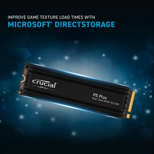 وحدة تخزين SSD داخلية P5 Plus M.2 2280 بهيت سينك (مبدد حرارة) لبلايستيشن 5 من كروشال - 1 تيرا بايت  للبيع في مصر من خلال Games2Egypt
