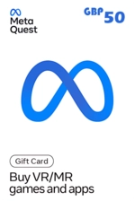 Meta Quest Gift Card 50 GBP Key UNITED KINGDOM (UK) -  for sale in Egypt from Games2Egypt