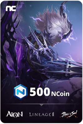 NCSoft 500 NCoin Key GLOBAL