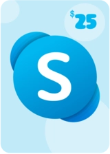 Skype Prepaid Gift Card 25 USD Key UNITED STATES -  for sale in Egypt from Games2Egypt
