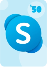 Skype Prepaid Gift Card 50 USD Key UNITED STATES -  for sale in Egypt from Games2Egypt