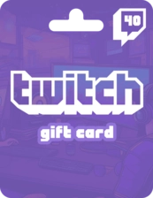 Twitch Gift Card 40 USD Key United States (USA) -  for sale in Egypt from Games2Egypt