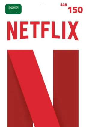 Netflix Gift Card 150 SAR Key - KSA