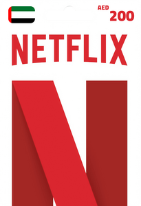 Netflix Gift Card 200 AED Key - UAE