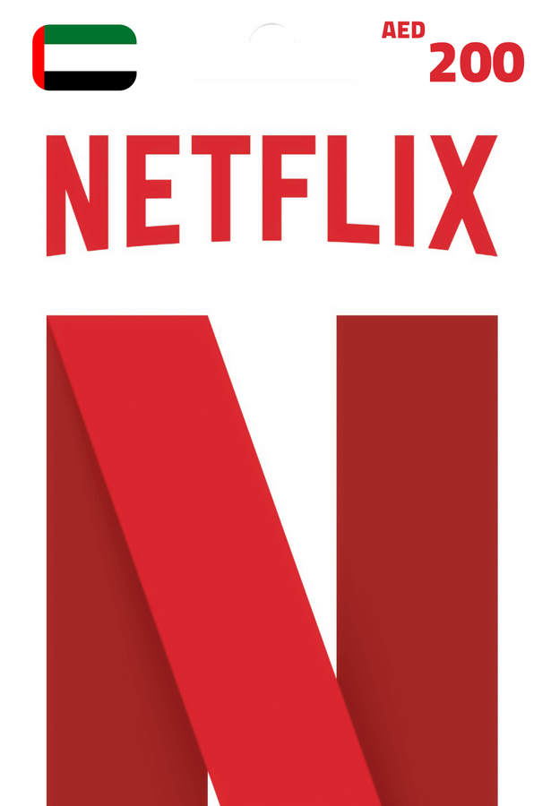 Netflix Gift Card 200 AED Key - UAE
