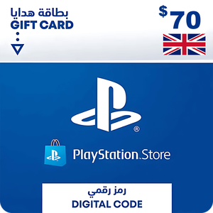 كارت بلايستيشن نيتورك 70 سترليني  -  للبيع في مصر من خلال Games2Egypt