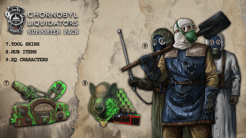 Chornobyl Liquidators - Supporter Pack – image 3