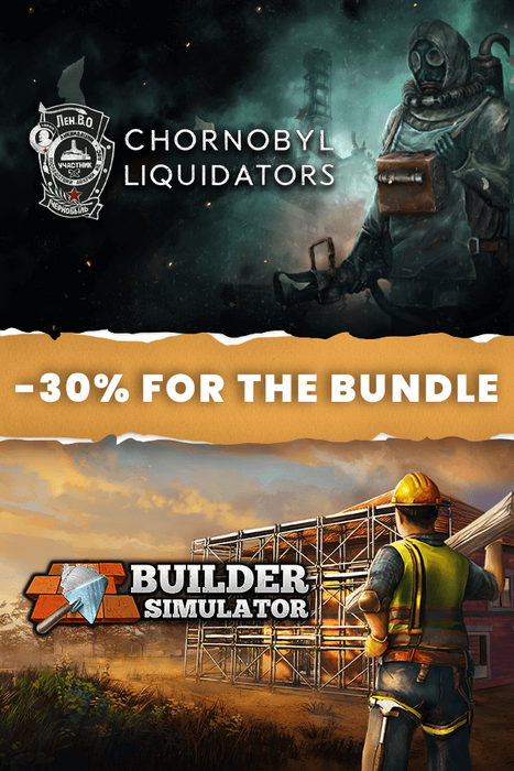 Chornobyl Liquidators + Builder Simulator Bundle  for sale in Egypt from Games2Egypt