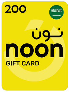 بطاقة هدايا نون 200 ريال سعودي - السعودية