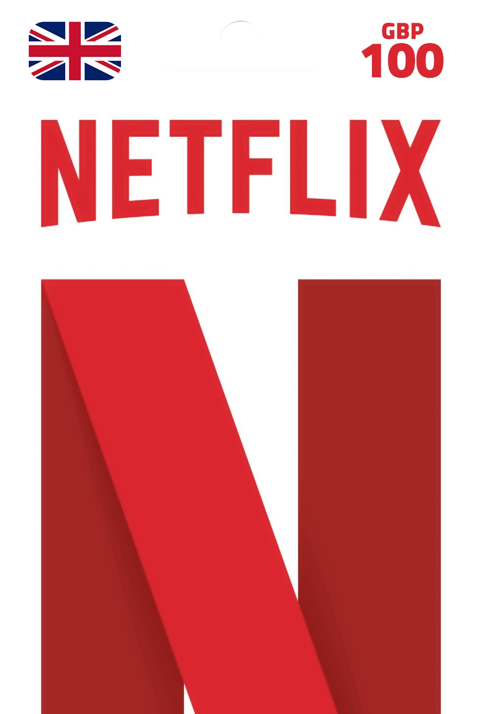 Netflix Gift Card 100 GBP Key - UK  for sale in Egypt from Games2Egypt